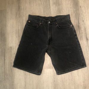 Levi’s 550 Jean shorts size 32 faded black
